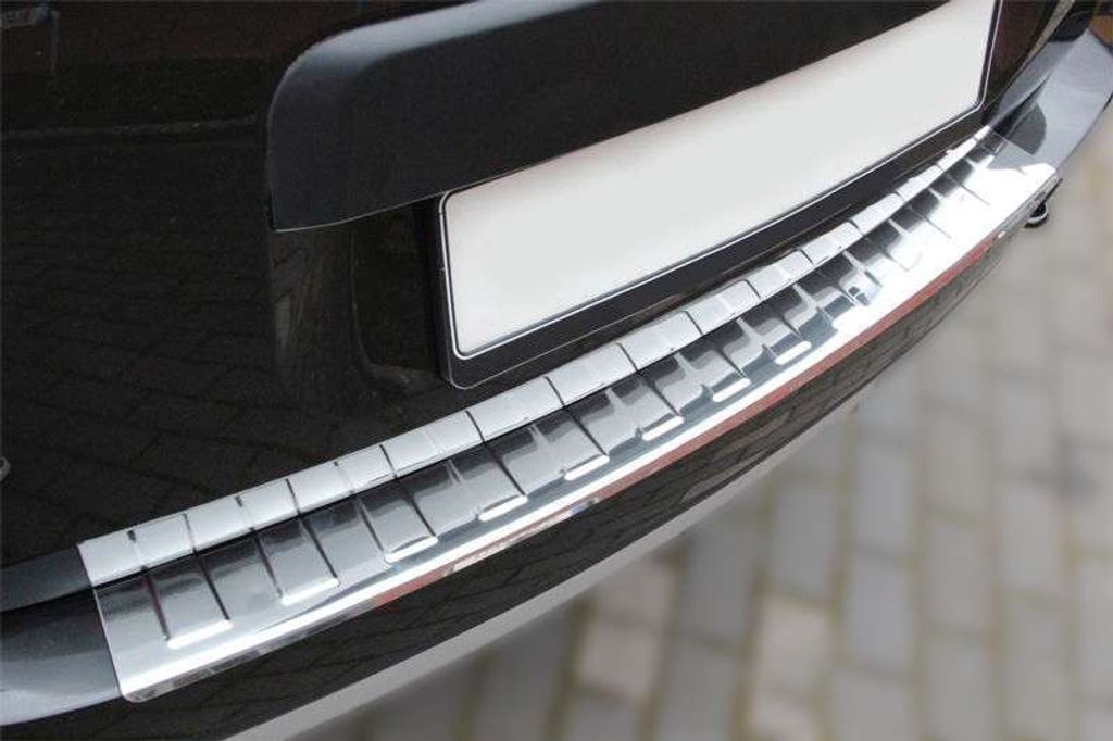 Ladekantenschutz Edelstahl chrom für Dacia DUSTER I | 2010-2017 | mit Abkantung