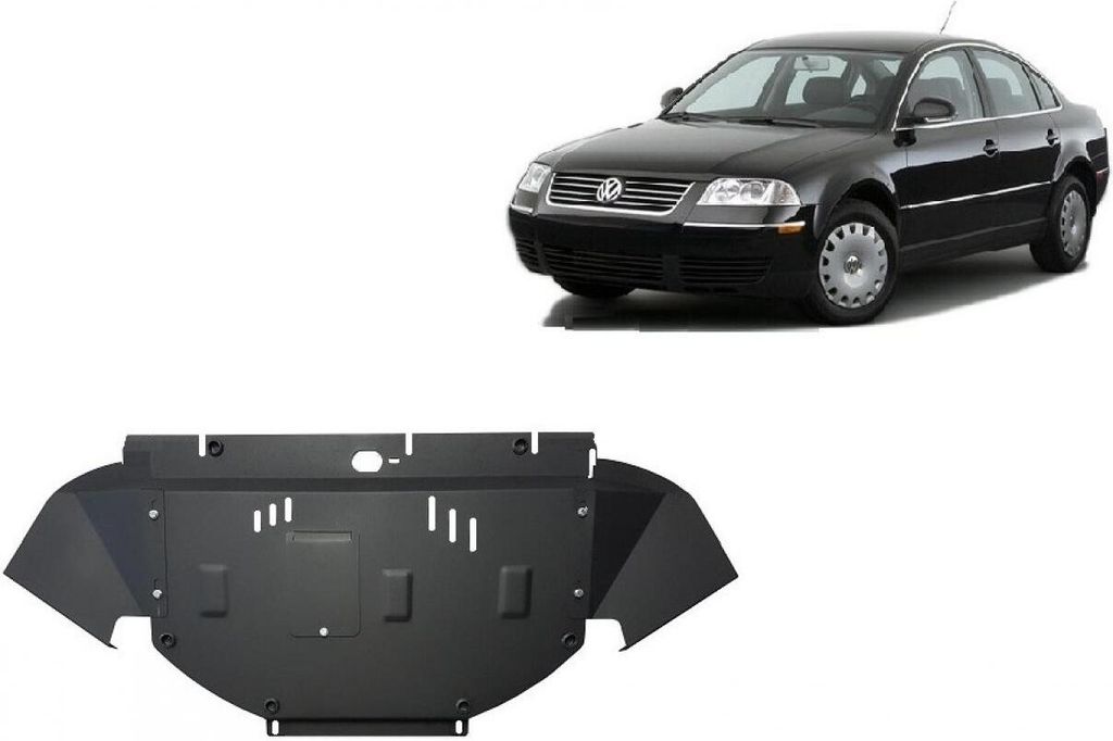 Stahl Unterfahrschutz für Motor VW Passat B5, B5.5