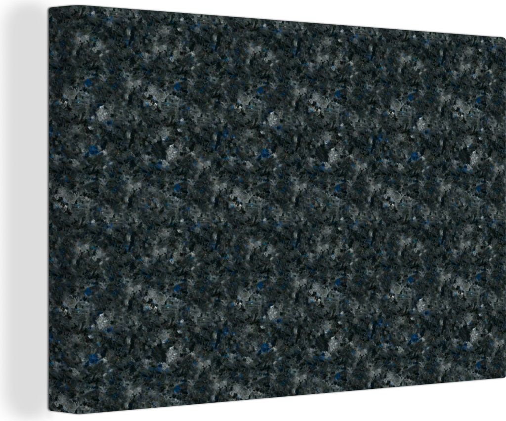 OneMillionCanvasses - Leinwandbilder - 150x100 cm, Textur - Granit - Muster, Wandbilder Kunstdruck Wanddekoration - Foto auf Leinwand - Gemälde ...