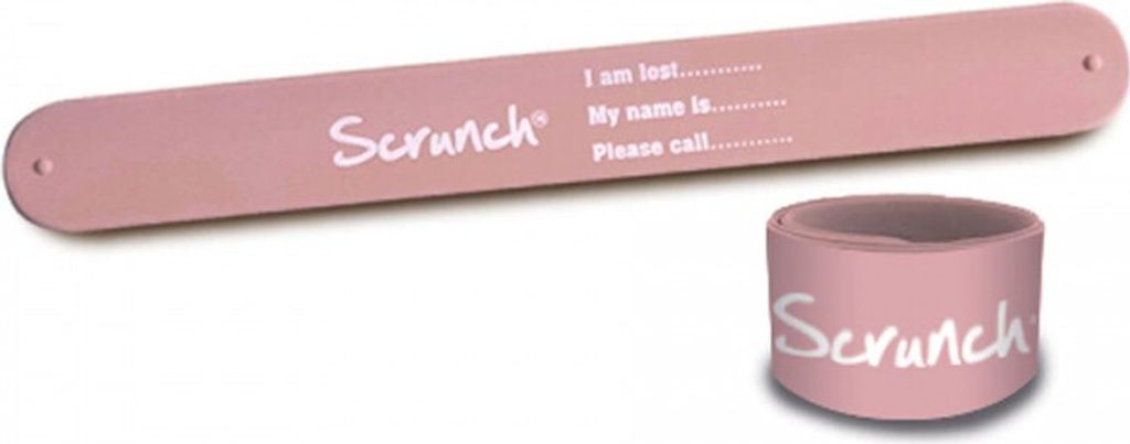 Namensvetter für ein Kind Pink / Scrunch