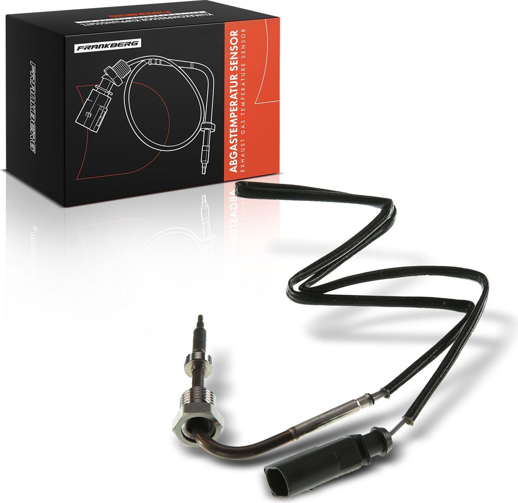 Frankberg 1x Abgastemperatursensor für VW Golf Tiguan Touran Audi A3 Seat Leon Skoda Octavia