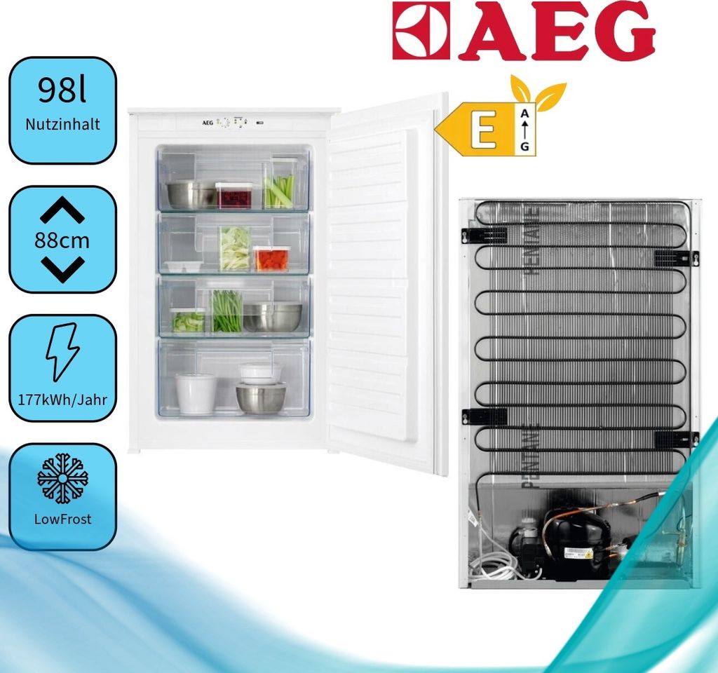 AEG TAB6L88ES Einbau-Gefrierschrank