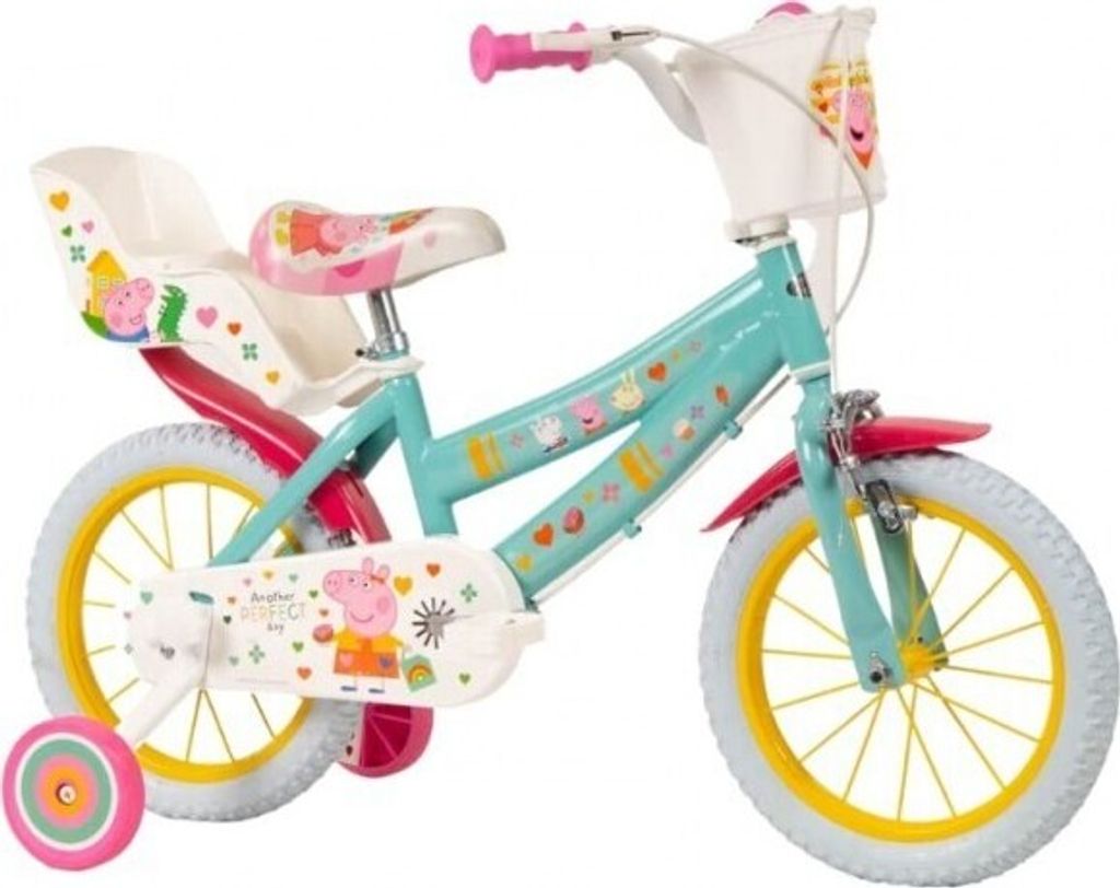 Bicicleta Peppa Pig Lieferung 1498 Verde 14"