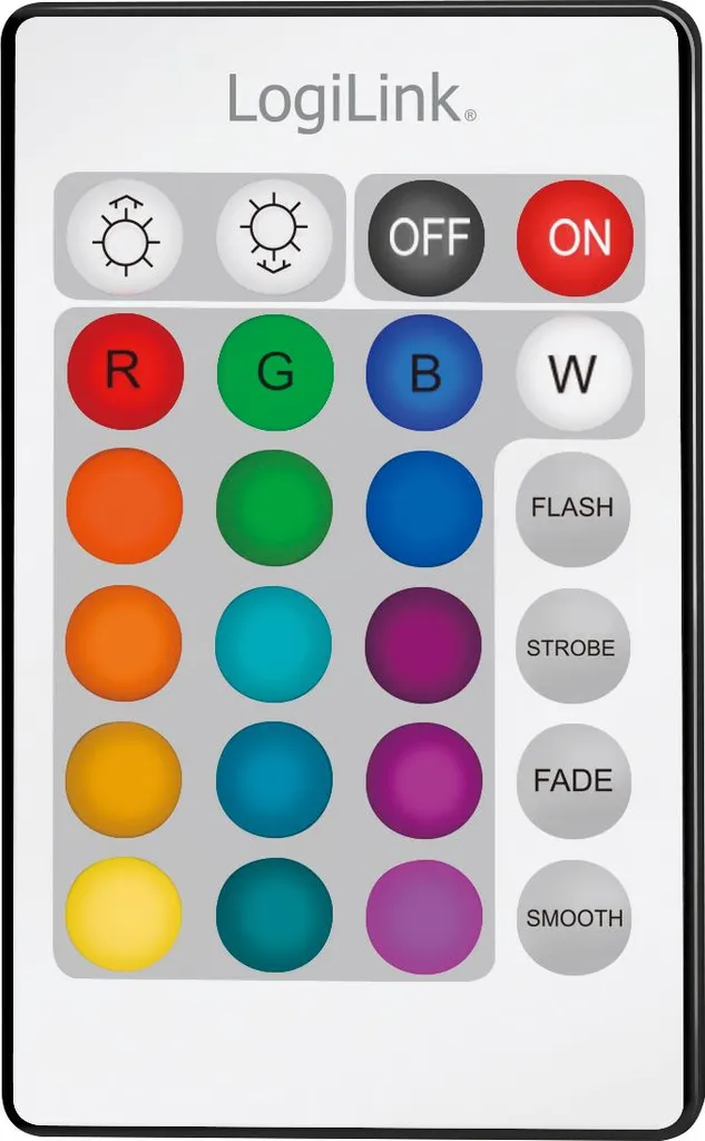 LogiLink LED007 Striscia LED 3 Metri Adesiva - Luce RGB Facile - 3