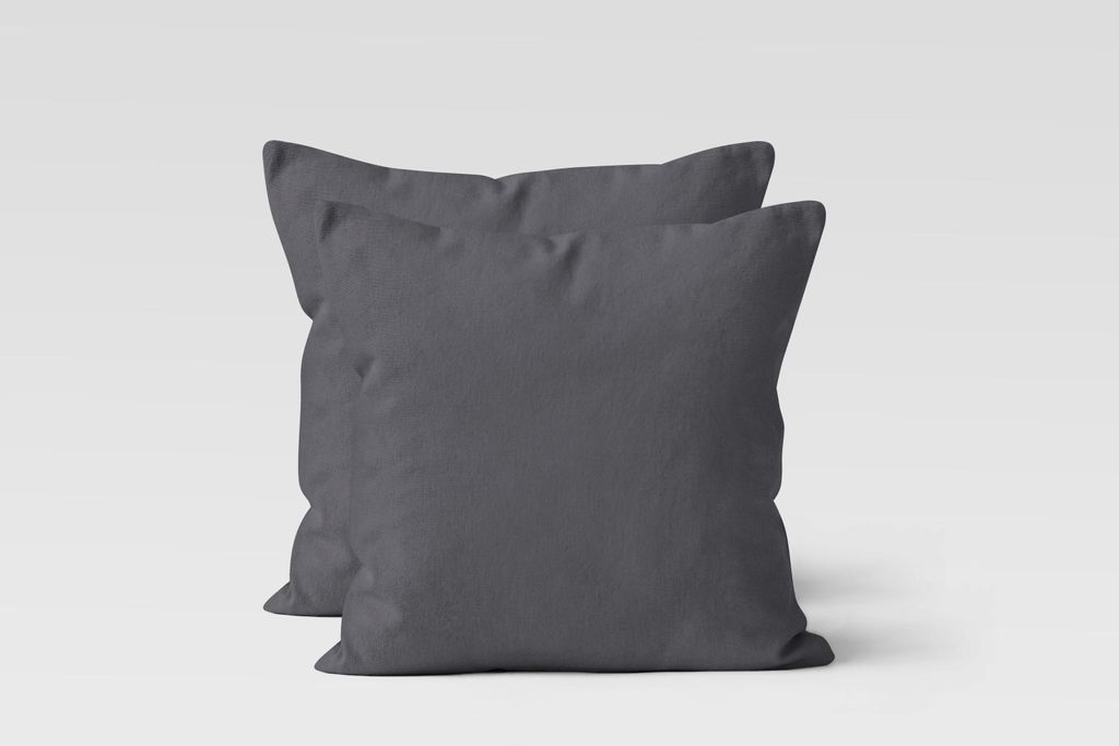 2er Set Renforcé UNI Kissenhüllen 40x40 cm Kopfkissen Produktbild 