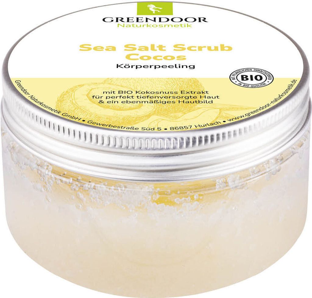GREENDOOR Sea Salt Scrub Cocos