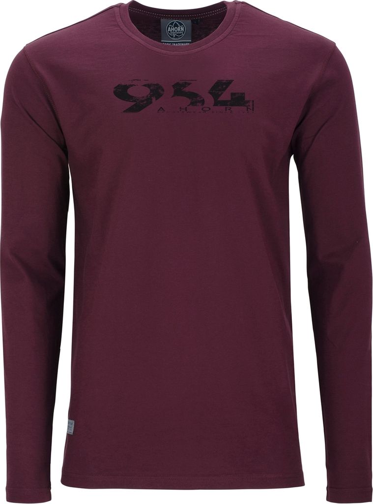 Übergrößen Longshirt 964 Ahorn schwarz AHORN SPORTSWEAR Produktbild 