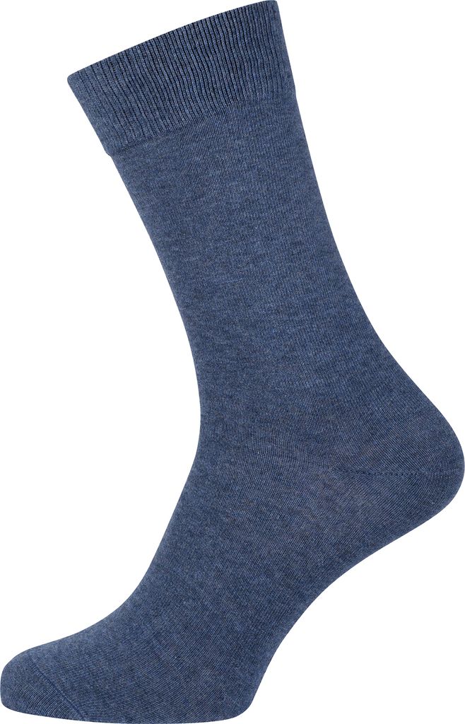 NUR DER Socken  uni mehr-pack Baumwolle Business jeansmel. Produktbild 2