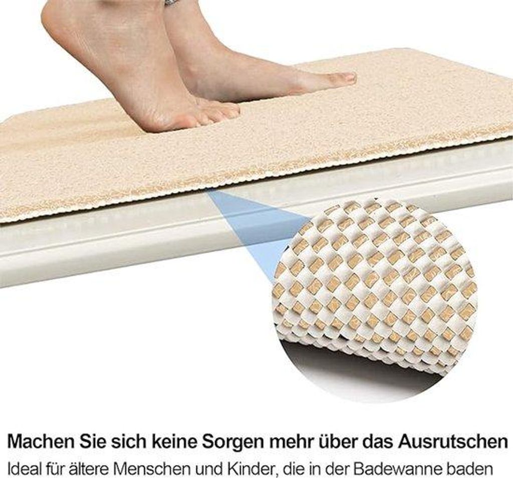 Duschkabine-Antirutschmatte - Badkamer-Accessoire 60 x 60 cm