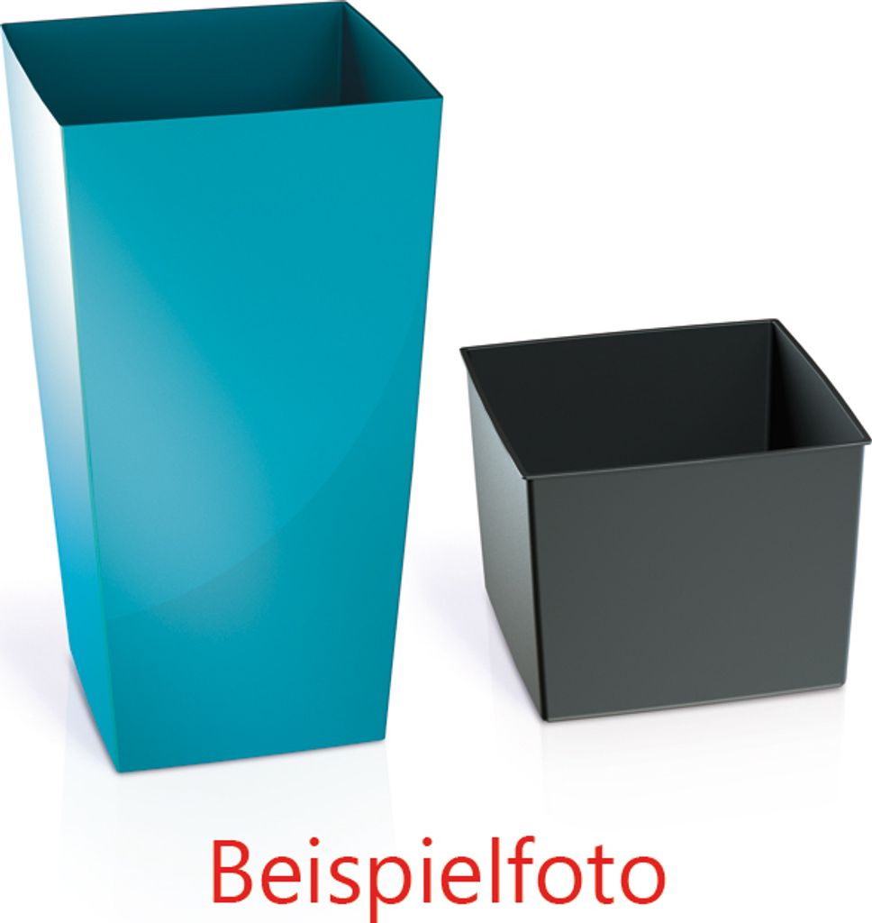 49 L Blumentopf viereckig Urbi mit Einsatz 32,5cm Weiß Matt Produktbild 3