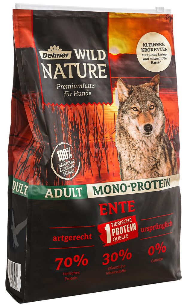 Dehner Wild Nature Hundefutter Mono Protein, Trockenfutter Produktbild 