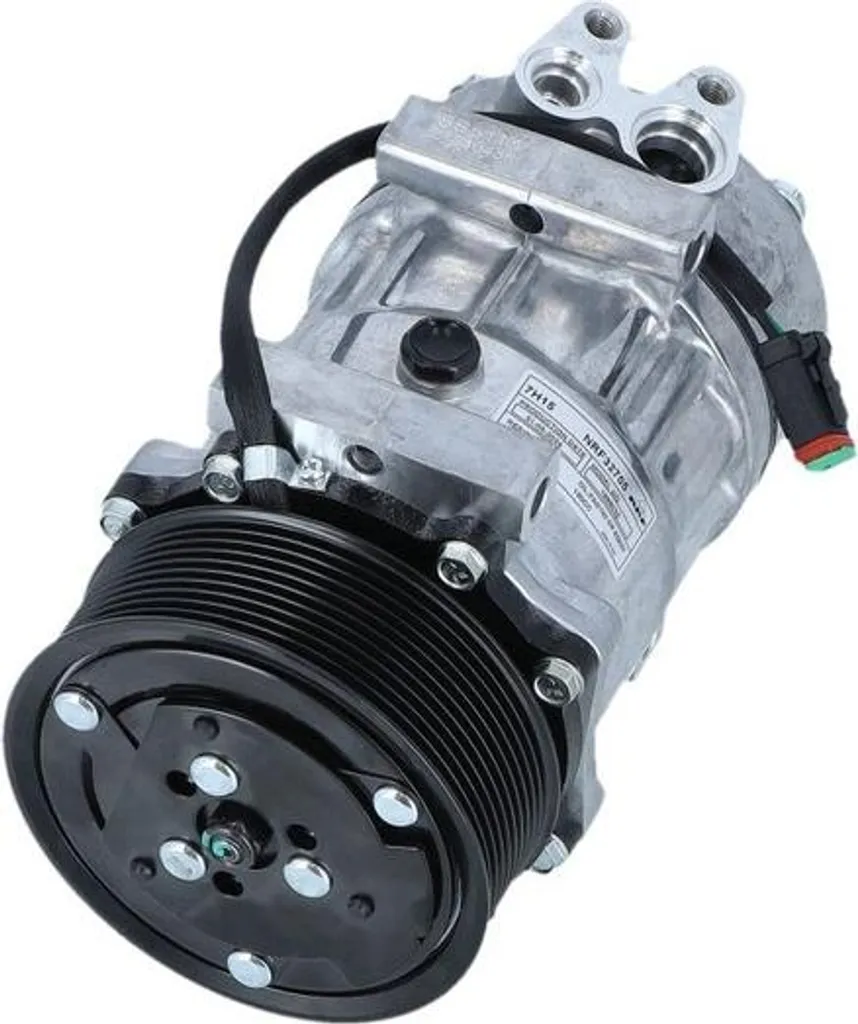 Compresseur Climatisation NRF à Poulie de 119mm Robuste pour SCANIA Truck