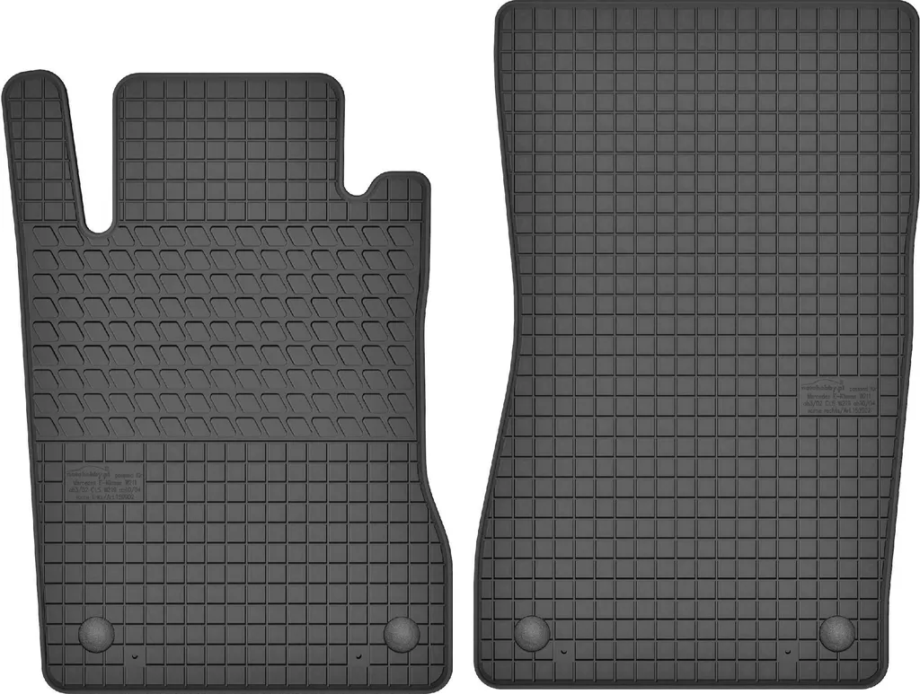 Tappeti Gomma Mercedes W211 Anteriori: Robusti e Anti-Fango