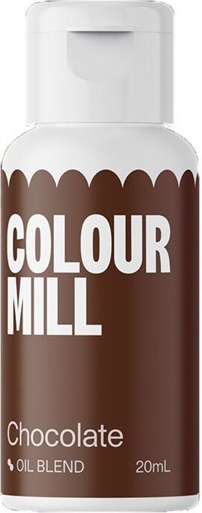 Colour Mill Lebensmittelfarbe Chocolate 20ml fettlöslich Produktbild 