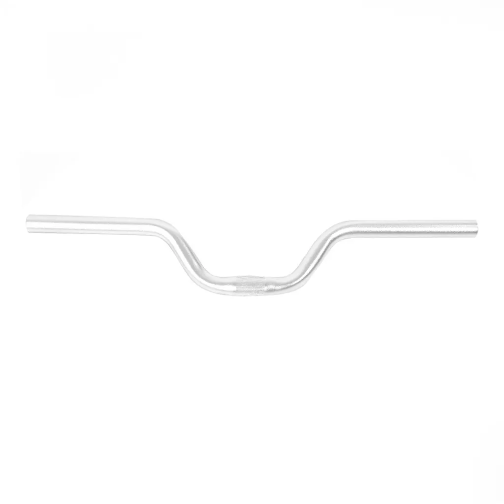 Guidon 25,4 mm alu argent mat 520 mm, léger et résistant pour trottinette