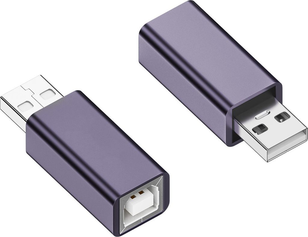 USB-B-Buchse auf Typ-C/Micro/Mini-Stecker Adapter Telefon Computer Elektronisches Klavier Trommel Drucker 480Mbps USB2.0 Konverteranschluss