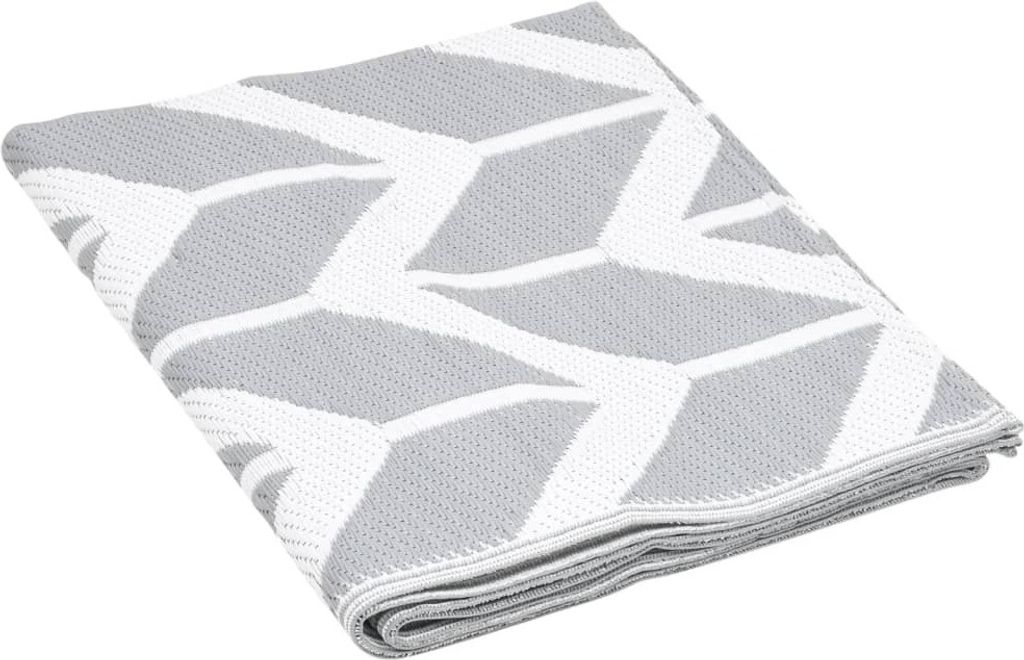 vidaXL Outdoor-Teppich ARAKIL Grau 160x230 cm PP Produktbild 5