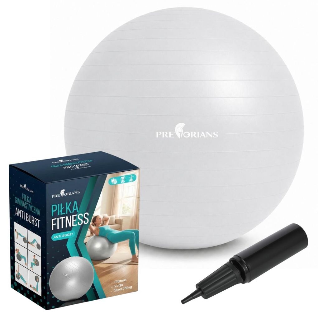 Gymnastický míč 55 cm, sedací míč, cvičební míč pro Obrázek produktu 