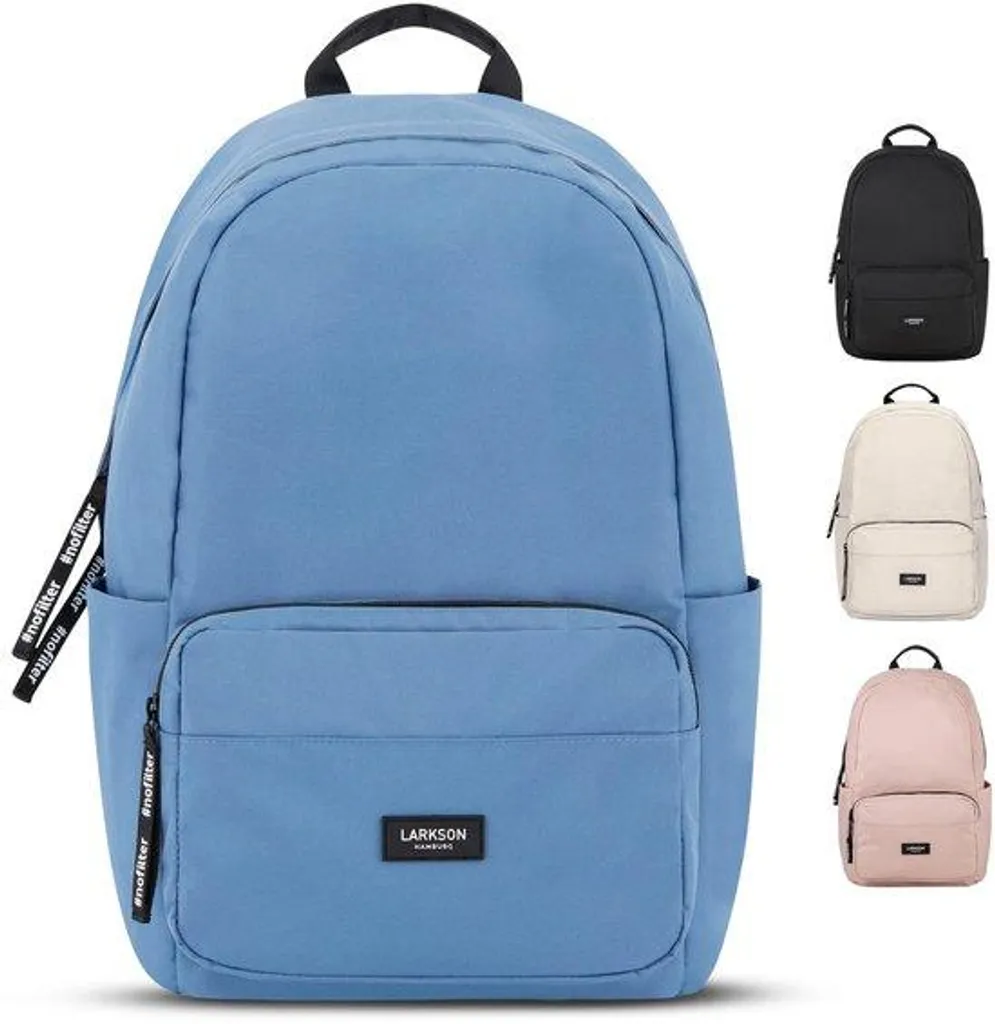 Sac à dos scolaire mixte en PET recyclé imperméable pour ordinateur