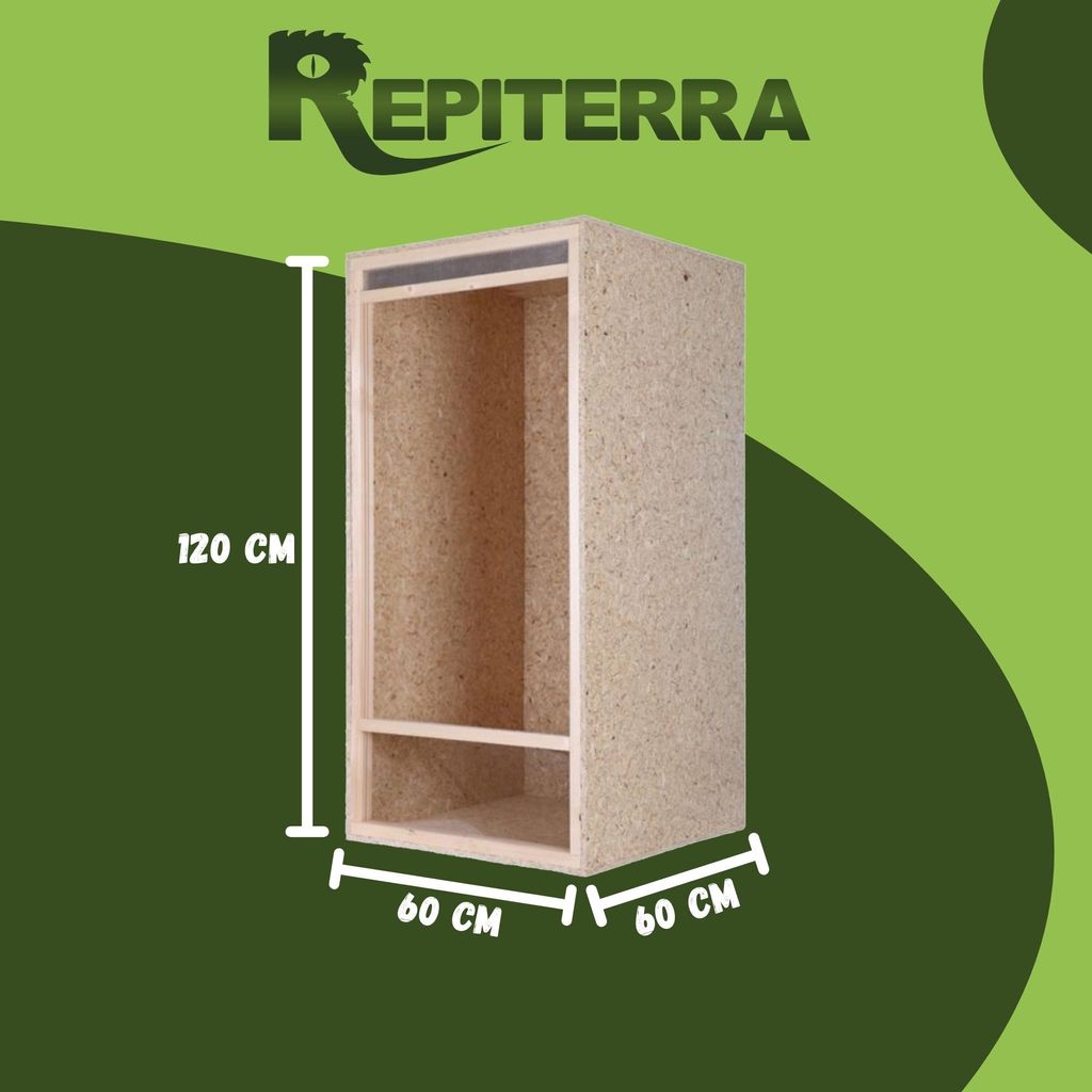 Repiterra® Hochterrarium Frontbelüftung Holzterrarium OSB Produktbild 4