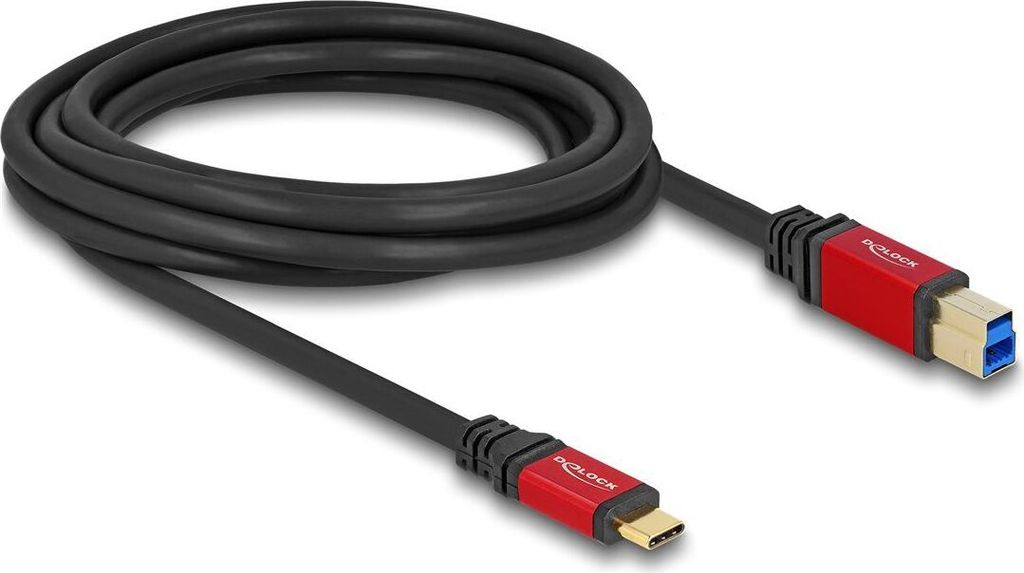 DELOCK USB 5 Gbps Kabel USB Type-C St. zu USB Typ-B St. 3m