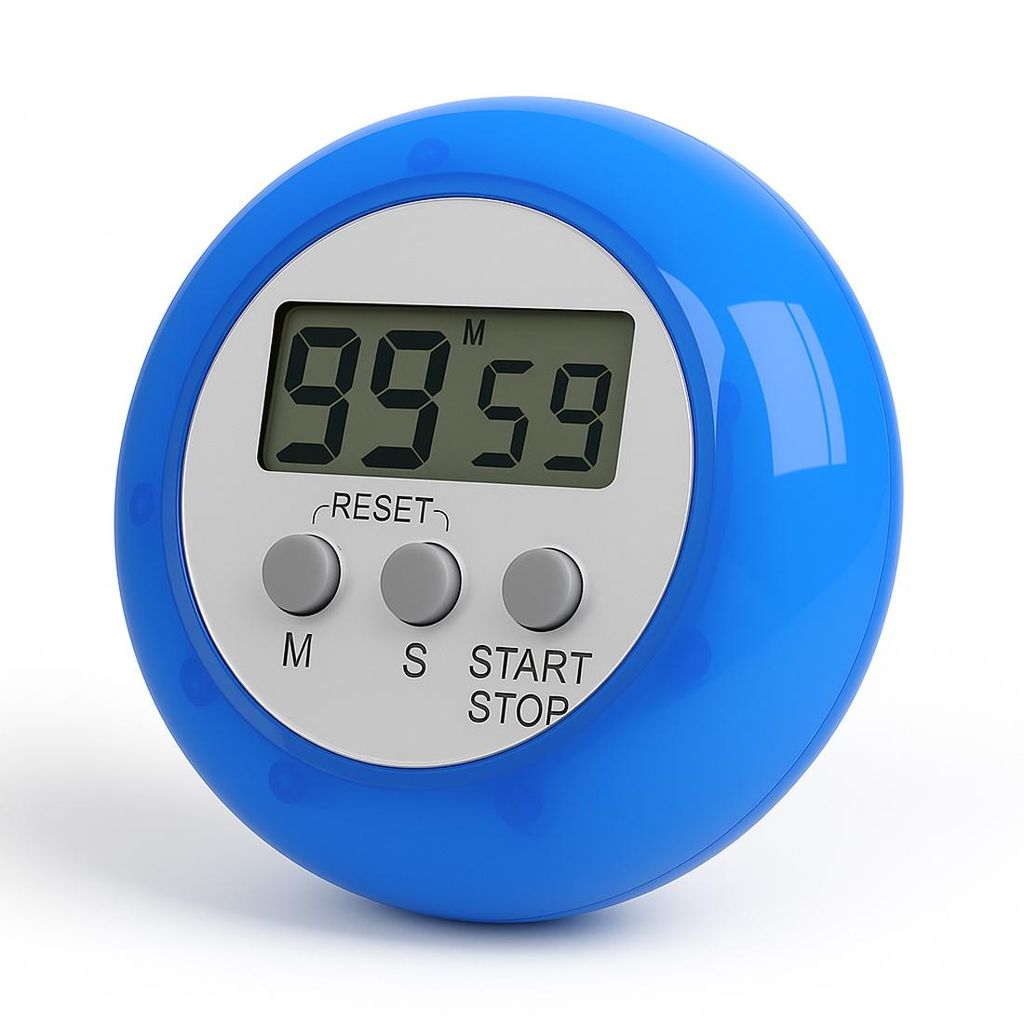 C16C Digital Küchentimer mit Timer + Stopp Uhr FunktionKüchenwecker Magnet Clip