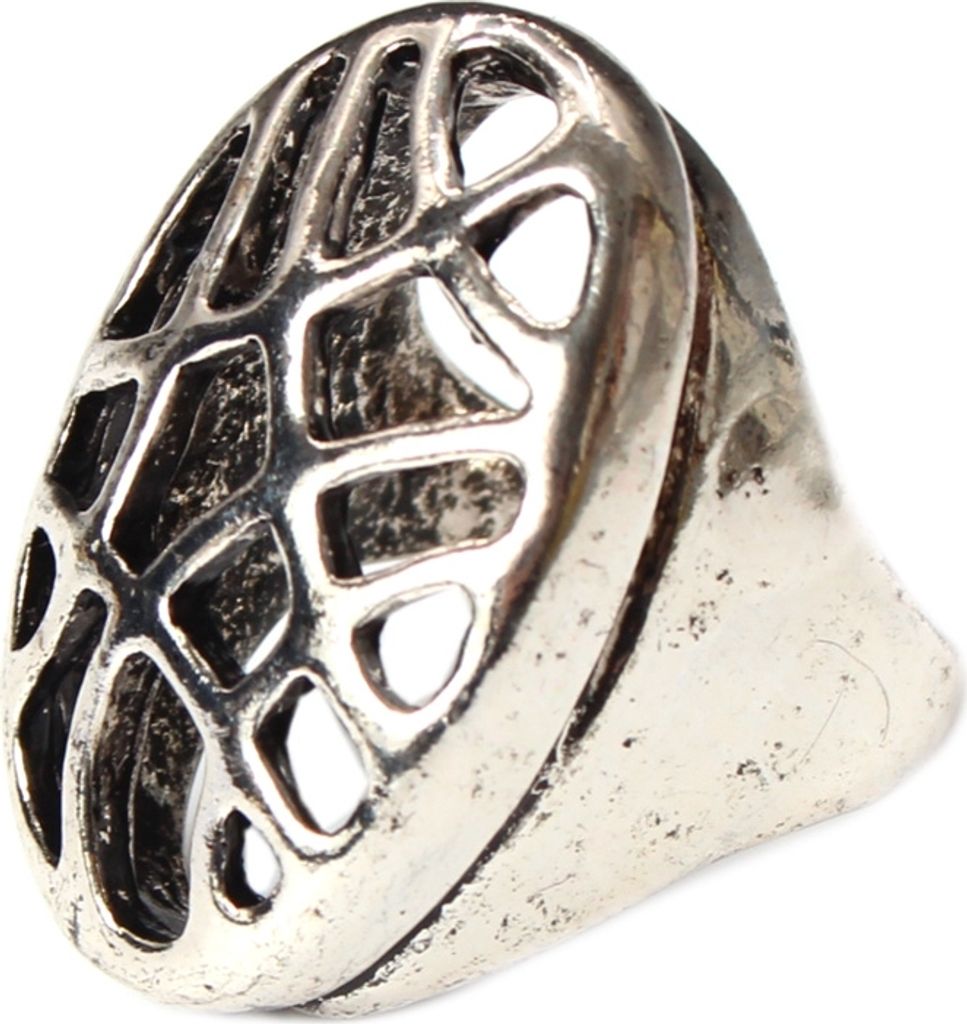 Edelstahl Ring Gr. 53 = 16,8 mm Silber Produktbild 