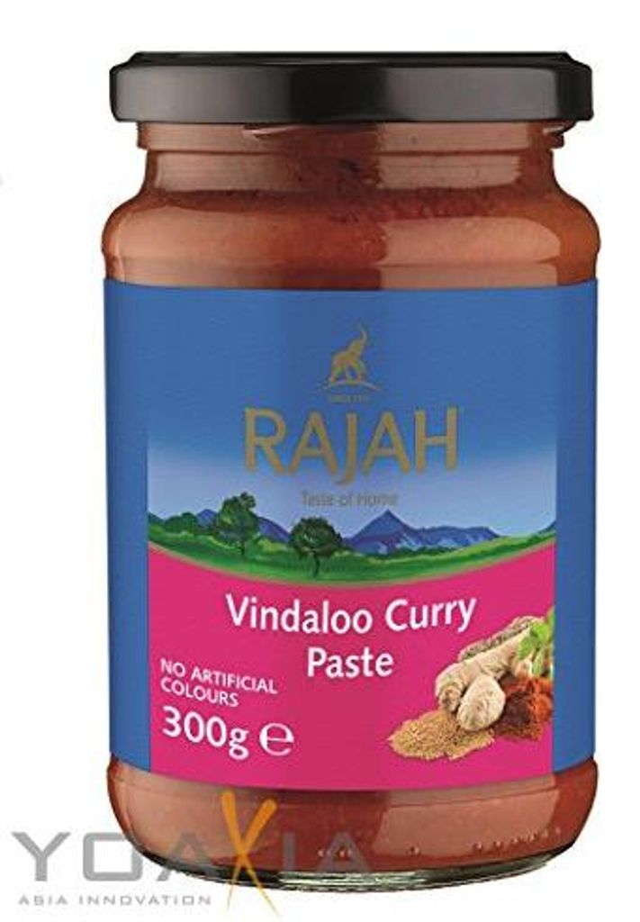 Rajah Currypaste Vindaloo 300g Obrázek produktu 