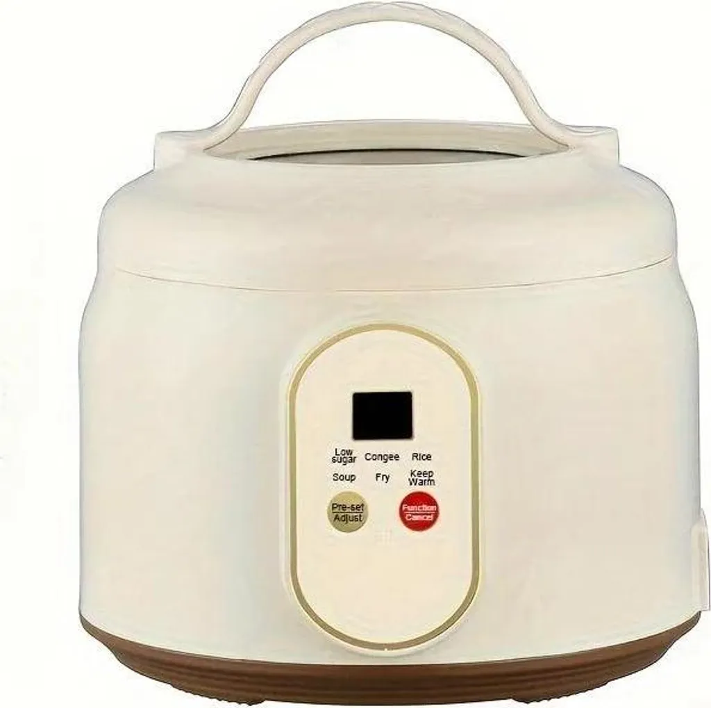 Autocuiseur à riz électrique jaune, format compact et portable pour UE - 2