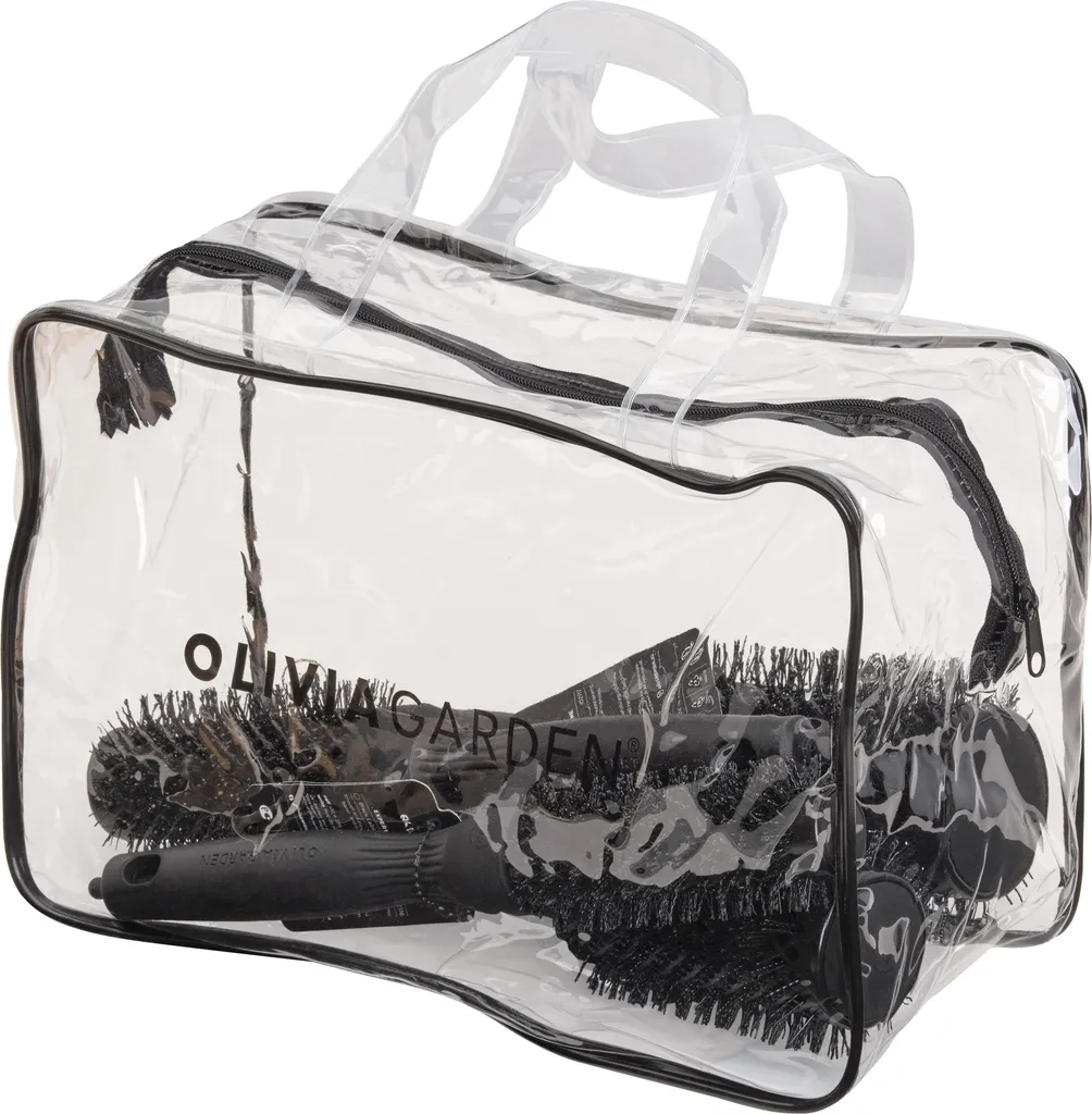 Olivia Garden EXPERT SHINE Black Label Set da 4 pezzi (25+35+45+55)