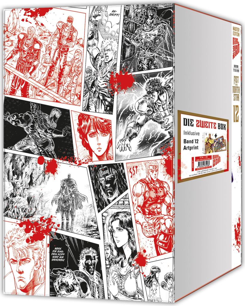 Fist of the North Star Master Edition 12 mit Sammelschuber