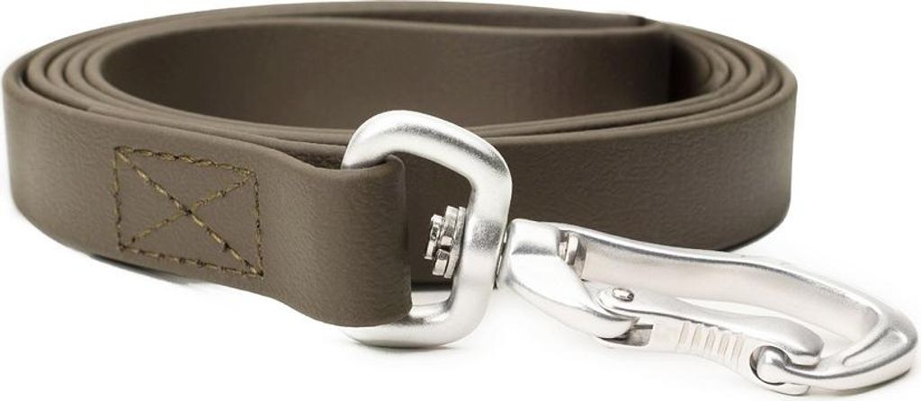 Mystique Biothane Leine Robust 25mm 1m khaki