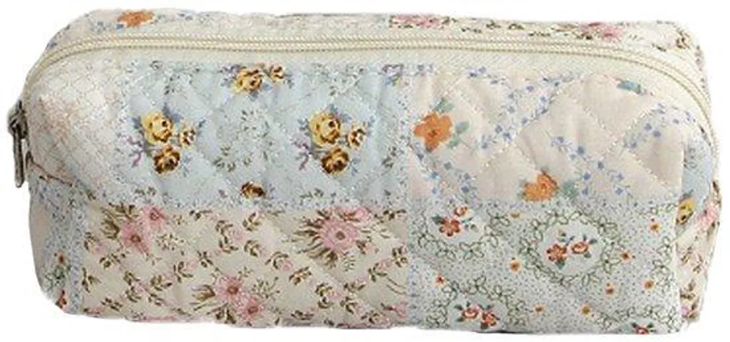 Sac porte-clés à motifs dessins animés avec compartiment porte-monnaie