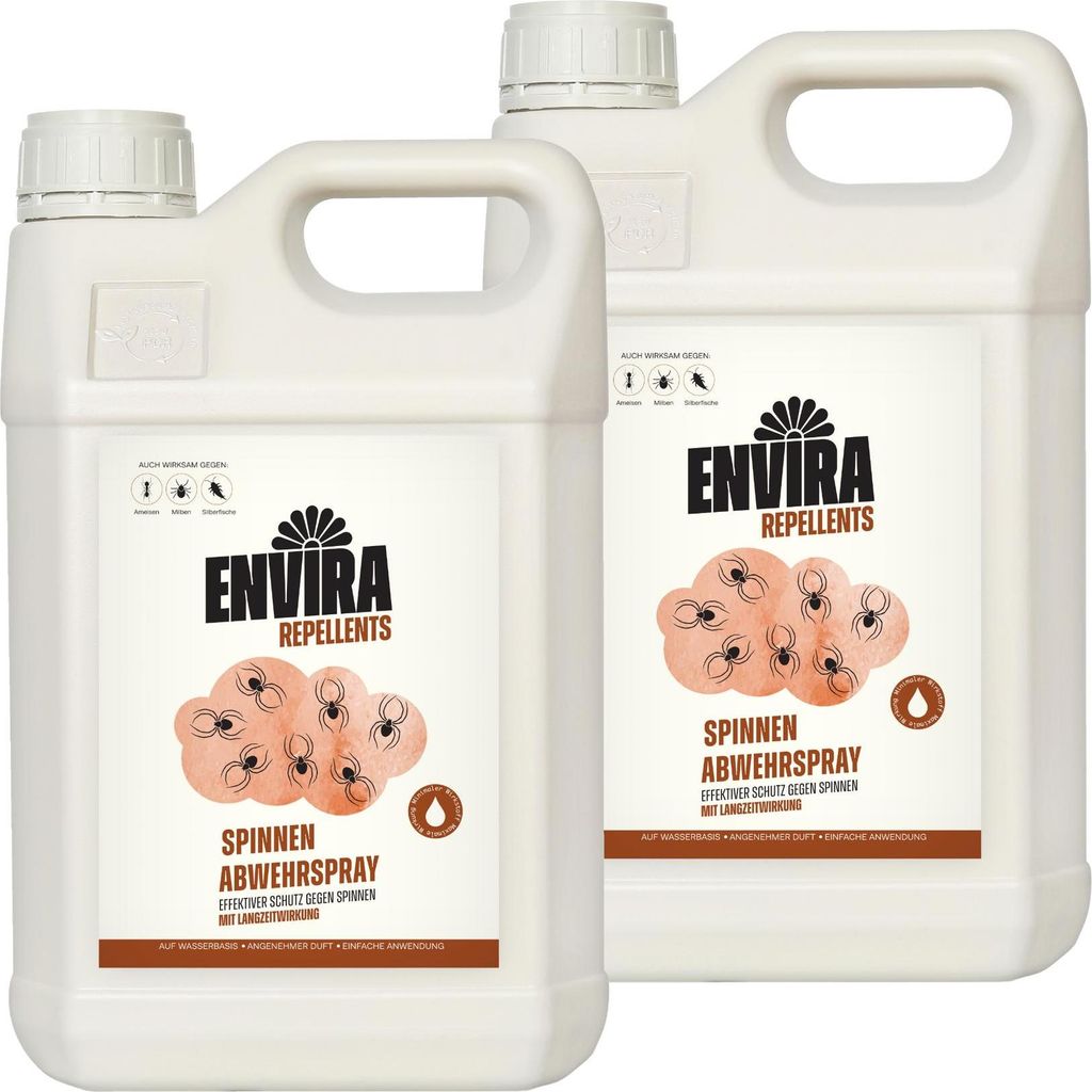 Envira Spinnen Abwehrspray im Vorteilspack 2x5L