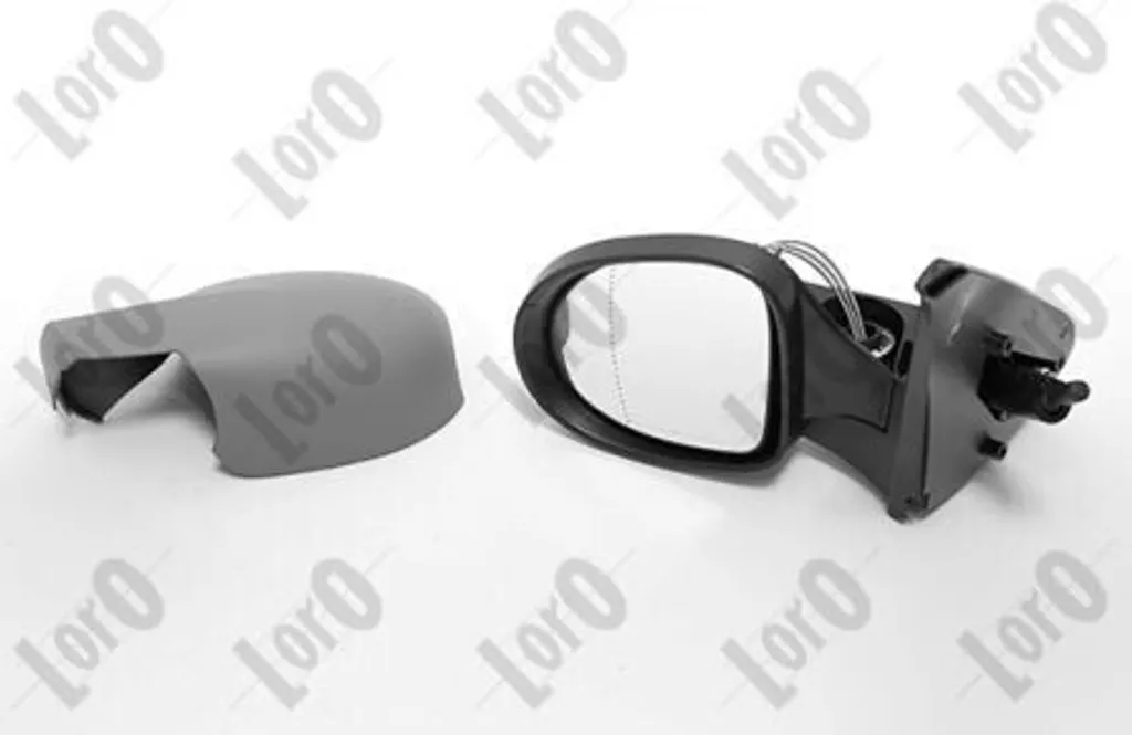 Rétroviseur Clio 3 manuel ABAKUS avec miroir anti angle mort