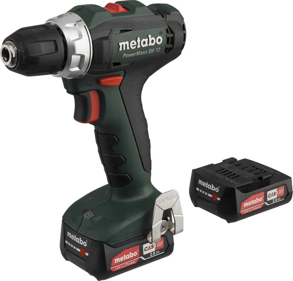 Metabo POWERMAXX BS 12, Wiertarka pistoletowa, Zamek Zdjęcie produktu 