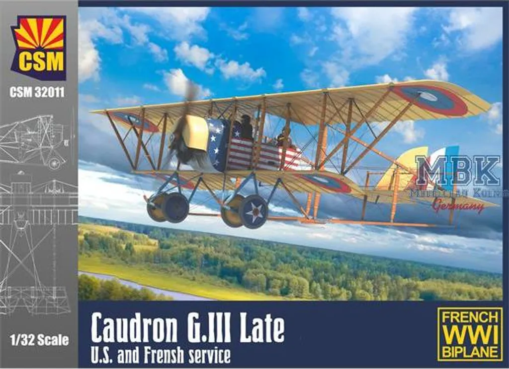 Construire le Caudron G.III Late 1/32 Kit Maquette pour Collectionneur