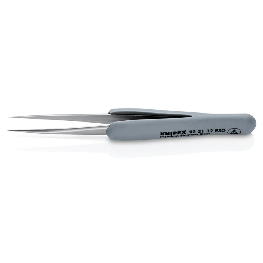 Pincette Knipex 922112ESD ESD en acier inoxydable 112 mm de précision