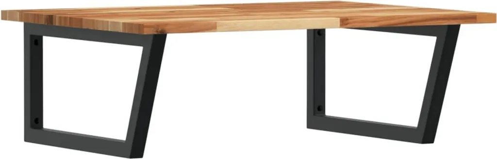 Offerta Mensola Lavabo vidaXL Acacia e Acciaio - Top Bagno Economico
