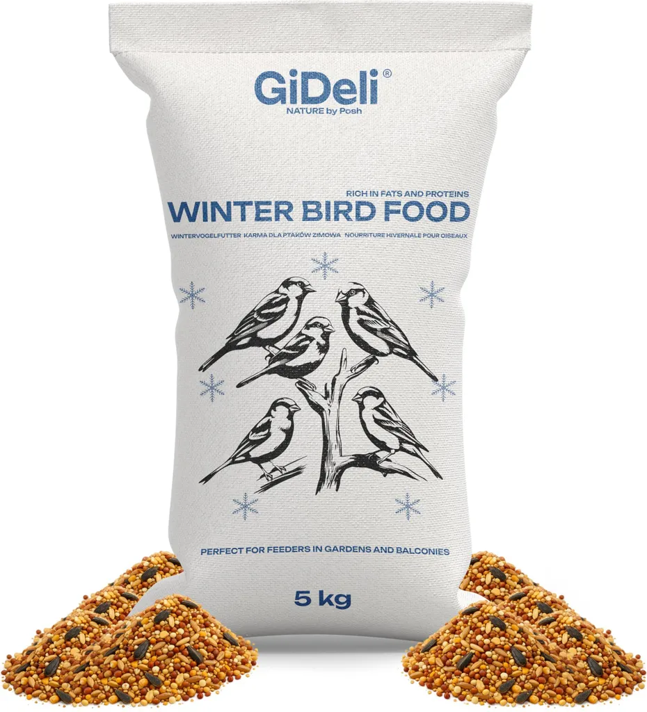 Cibo Naturale per Uccellini Selvatici 5kg GiDeli | 100% Naturale