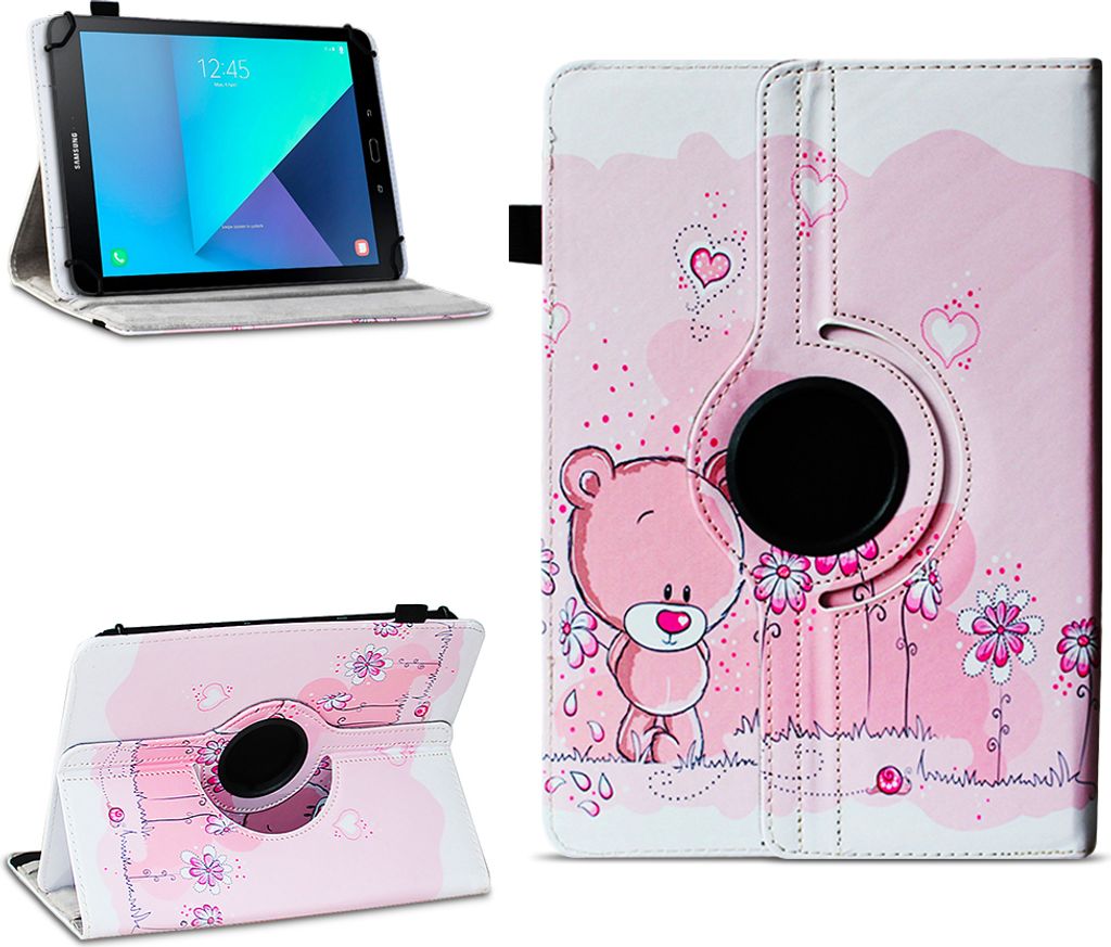 Schutzhülle kompatibel für Samsung Galaxy Tab 4 / 3 10.1 Tablet Hülle Case CoverFarben:Motiv 1