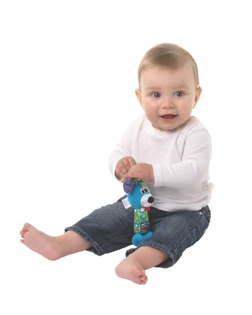 Playgro Jouets Suspendus de Voyage 3pcs - Trio d'Éveil pour Poussette