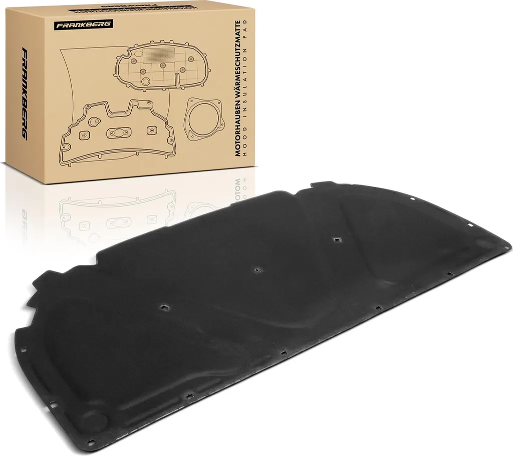 Protection Capot Audi A4 8EC 8ED 8HE, Réducteur de Bruit pour Moteur