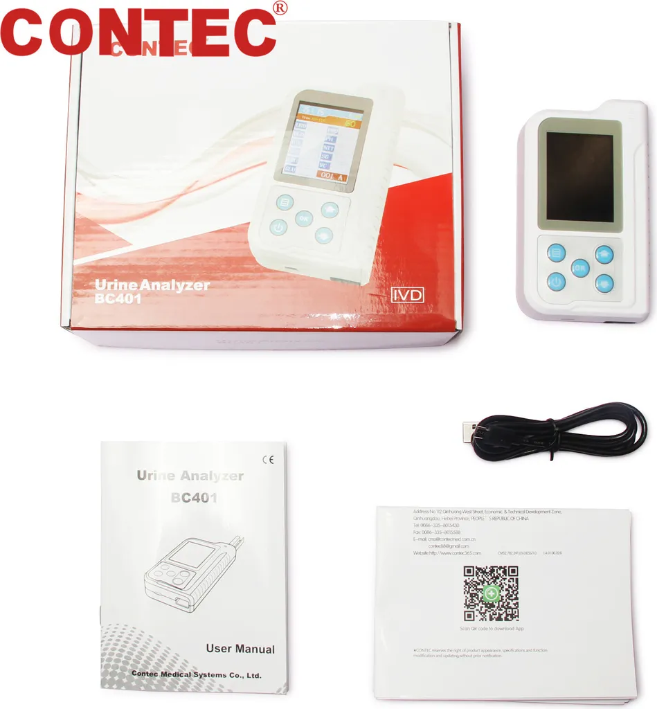 Analyseur d'urine portable BC401 avec App et 11 paramètres de test - 8