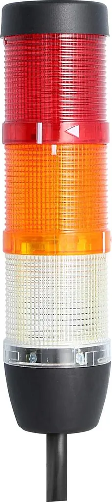 Colonna Segnaletica STEX24 LED Bianca-Gialla-Rossa 50mm 24V SS50-OB3/24