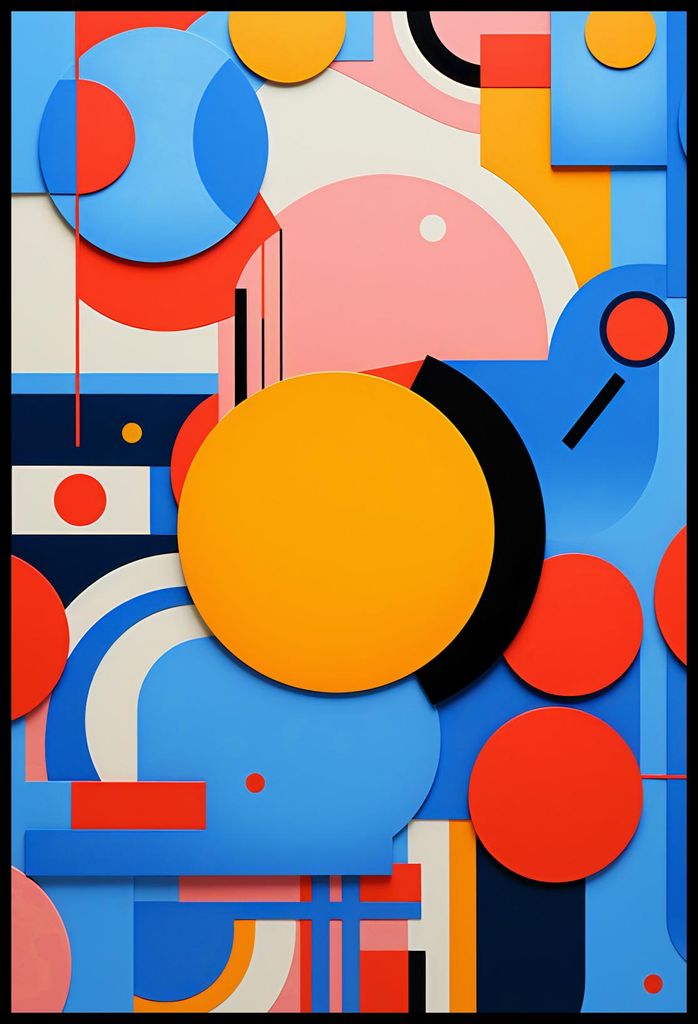 Plakat 67,5x100cm Kaleidoskop der Emotionen