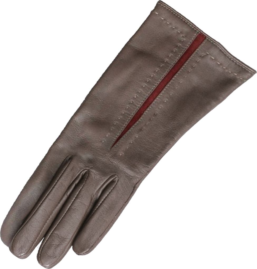 Eastern Counties Leather Damen Sadie Kontrast Panel Handschuhe EL266 (M) (Elefant/Stierblut)
