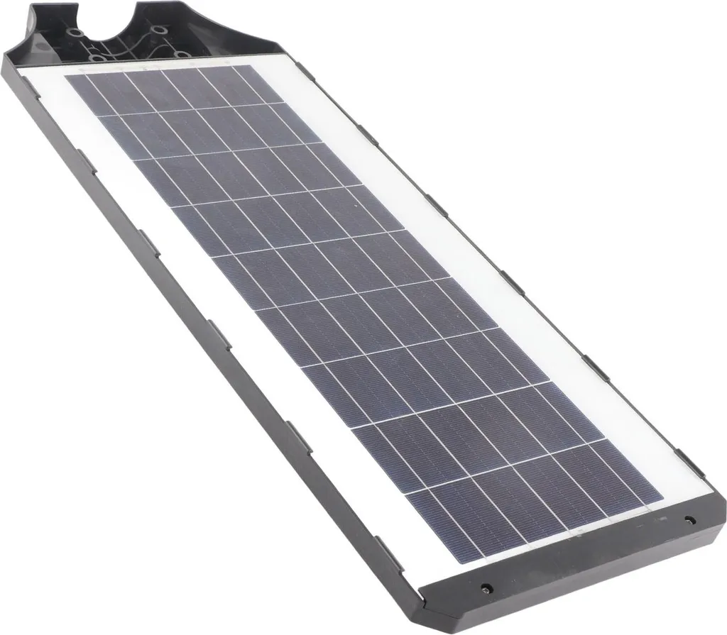 Lampadaire solaire pour parking et cour 200W à détecteur de mouvement