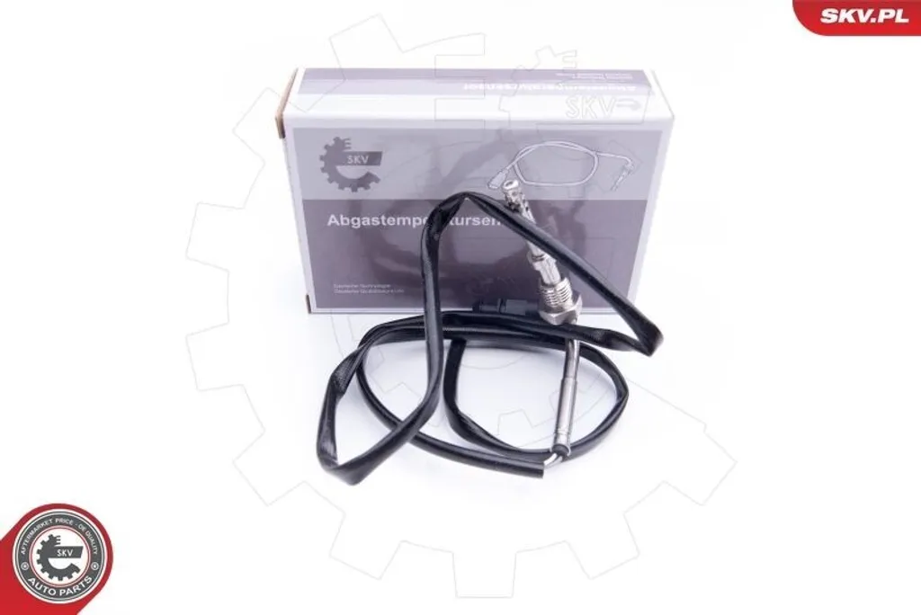 Sonde de Température Échappement 870mm - Capteur ESEN SKV pour VW Golf VI