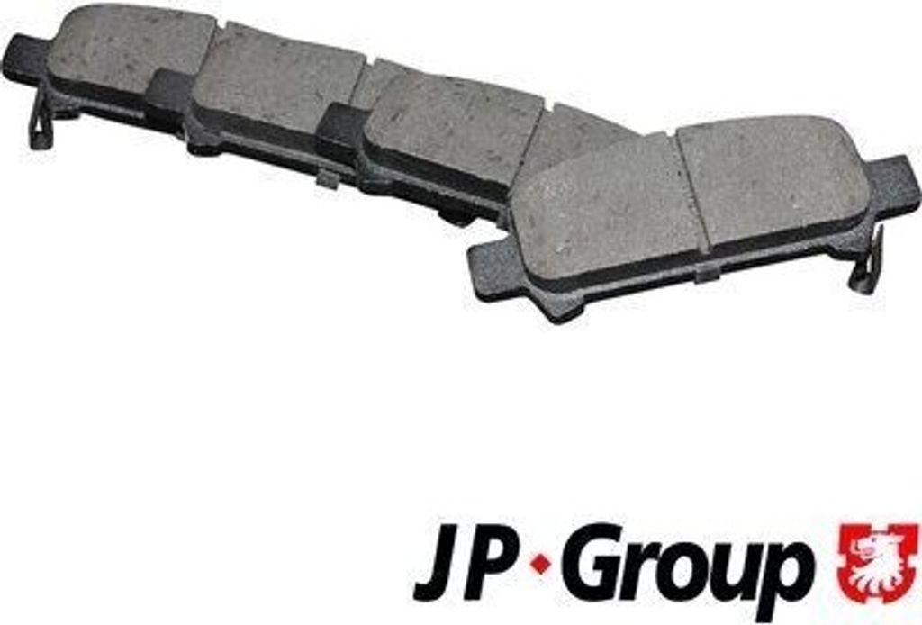 JP GROUP Bremsbeläge Satz Hinten für SUBARU FORESTER (SG) 4663700110